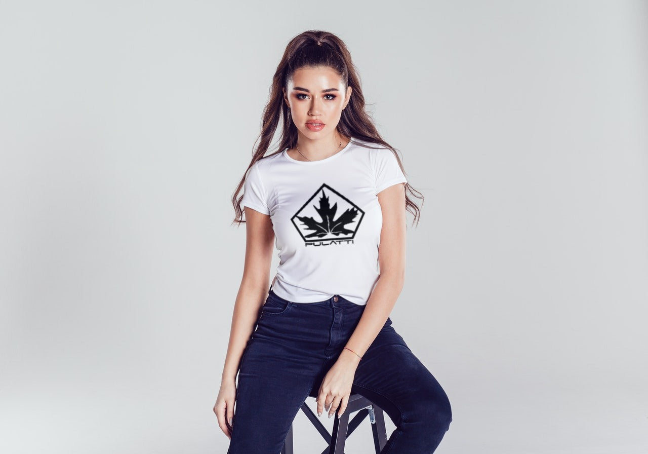 WOMEN T -SHIRT BAUMWOLLE PULATTI LOGO