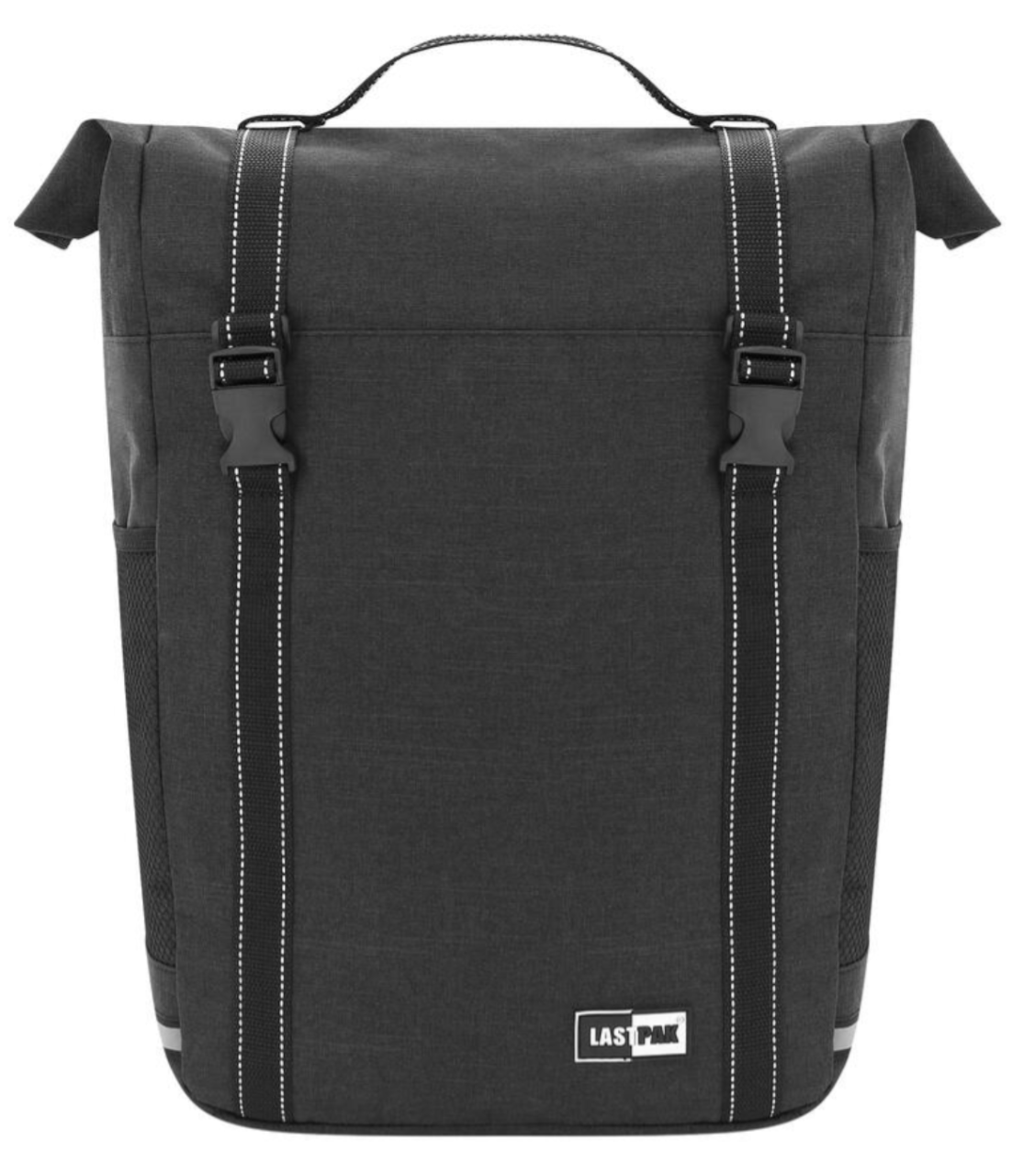Seitentasche, wasserabweisend, 15 Liter, Gepäckträgermontage, schwarz