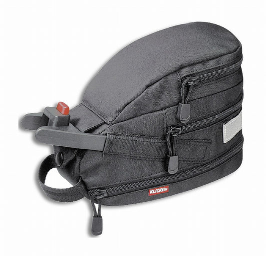 Satteltasche Contour Mini, KLICKfix 0216S, inkl. Contour-Adapter, schwarz