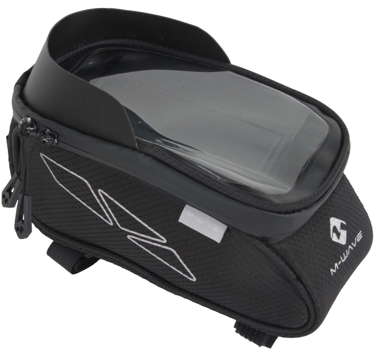 Oberrohrtasche Rotterdam Top XL, wasserabweisend, Blendschutz, Sichtfenster, schwarz