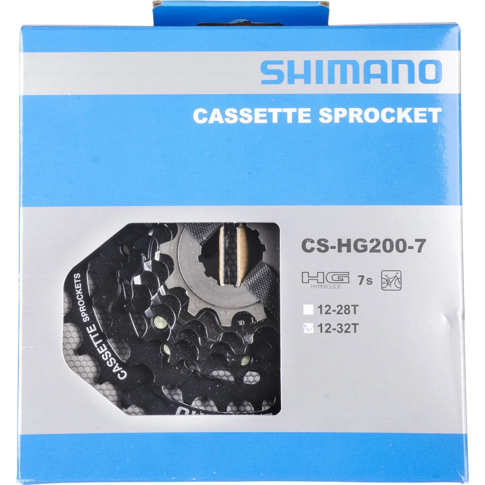 Kassetten SHIMANO 7-fach  	CS-HG200-7	12-32 T