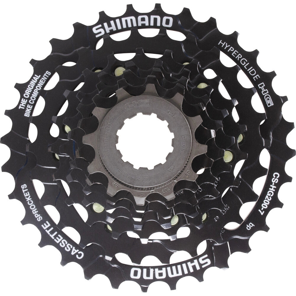 Kassetten SHIMANO 7-fach  	CS-HG200-7	12-32 T