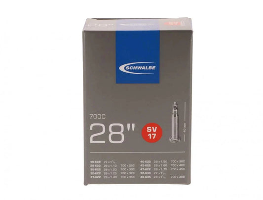 2x Schwalbe Schlauch SV17 40 mm 28x1.10-1.75 Zoll