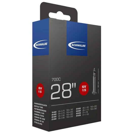 Schwalbe SV15 Fahrradschlauch 28" 1 x, 2 x, 4 x, 10 x oder 25 x